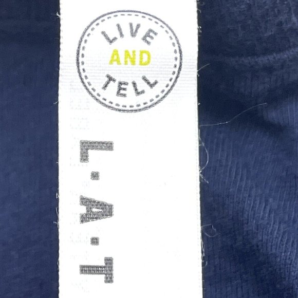 Teeturtle Live And Tell I'm Not Always Sarcastic Women XL Tee Blue - Picture 4 of 7